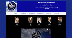 Desktop Screenshot of creativeactors.com